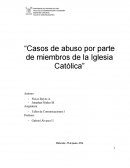 Abuso de Iglesia Católicaю