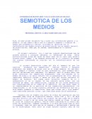 SEMIOTICA DE LOS MEDIOS