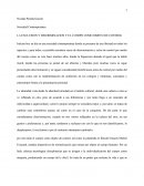 LA EXCLUSIÓN Y DISCRIMINACIÓN Y EL CUERPO COMO OBJETO DE CONTROL.