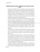 Análisis de diles que no me maten