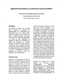 Aplicaciones del transistor y su construcción a partir de polímeros