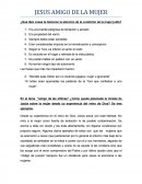 JESUS AMIGO DE LA MUJER