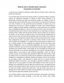 La educación en Colombia la podemos estudiar desde las distintas clases sociales que existen en nuestro país.