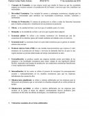 Definiciones de economia.