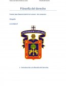 Corrientes Filosoficas Filosofía del derecho