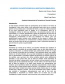 LOS INDICIOS Y SUS APORTACIONES EN LA INVESTIGACIÓN CRIMINOLÓGICA