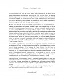 El cuerpo y el mundo que lo rodea