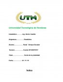 Estadistica. Teoría de la probalidad