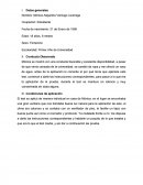 Mónica se mostró con una conducta favorable y excelente disponibilidad, a pesar de que venía cansada de la universidad