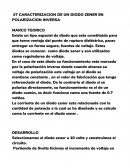 CARACTERIZACION DE UN DIODO ZENER EN POLARIZACION INVERSA.