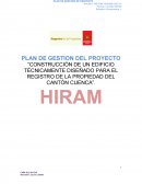 CONSTRUCCIÓN DE UN EDIFICIO TÉCNICAMENTE DISEÑADO PARA EL REGISTRO DE LA PROPIEDAD DEL CANTÓN CUENCA