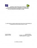 La ortografia como elemento efectivo para el rendimiento academico de los estudiantes de la UPEL