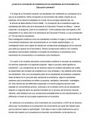 Cuál es la concepción de enseñanza de los estudiantes de la licenciatura en Educación primaria?