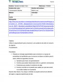 Utilizar la argumentación para convencer a una audiencia de evitar el consumo de cigarros..