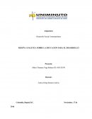 RESEÑA ANALITICA SOBRE LA EDUCACION PARA EL DESARROLLO.