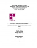 Trabajo especial de grado para optar al título de Licenciadas en Educación Integral.