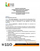 COORDINACIÓN DE RECREACIÓN Y DEPORTES.