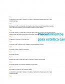 Procedimientos canino.