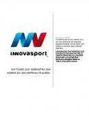 Software que administra una nómina de una empresa pequeña.