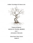 Este libro al principio no me estaba gustando mucho, conforme fui leyendo termino por gustarme mucho..