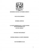 La política municipalista y las relaciones intergubernamentales