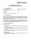 Programa Electivo Bases Desarrollo Sustentable.