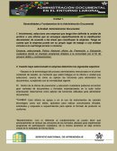 Generalidades y Fundamentos de la Administración Documental