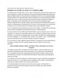 DIFERENCIA ENTRE EL OCIO Y EL TIEMPO LIBRE