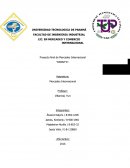 Proyecto final de Mercadeo Internacional.