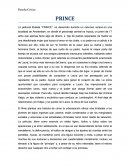 PRINCE Ensayo de la película