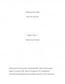 Análisis de una obra teatral.