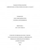 COMPONENTES DEL CONTROL INTERNO APLICADOS A UNA BANCO