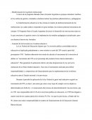 Modernización de la gestión institucional