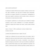 ¿Qué se entiende por globalización?