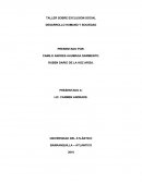 TALLER SOBRE EXCLUSION SOCIAL DESARROLLO HUMANO Y SOCIEDAD