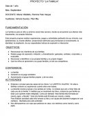 PROYECTO “LA FAMILIA”