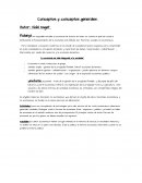 Conceptos y conceptos generales.