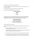 CONTRATOS y OTRAS FUENTES DE LAS OBLIGACIONES.