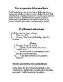 Teoría operante del aprendizaje