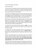 Hola soy César Humberto Carrasco Chávez ¿SER O NO SER LIBRE?