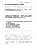 Análisis DAFO del Hotel Rural “La Alborada”