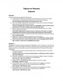 Tópicos en finanzas Examen