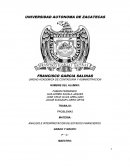 ANÁLISIS E INTERPRETACIÓN DE ESTADOS FINANCIEROS. Estado de situación financiera Y Estado de Resultados consolidados
