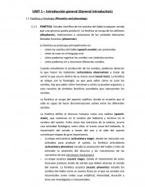 UNIT 1 – Introducción general (General Introduction). Página 1