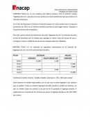 CASO CARTERAS ITALIA S.A. es una empresa que fabrica carteras.