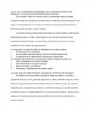 Cuál es la concepción ergonómica del análisis de puestos de trabajo y cuáles son los elementos de análisis?