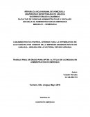 CAPITULO l CONTEXTO EMPIRICO Caracterizacion del objeto de investigación