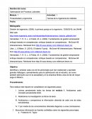 Optimización de Procesos Laborales. Teorías de la Ingeniería de métodos