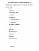 Administracion de centros de cómputo. Desarrollo de una empresa ”Tienda de ropa”