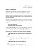 PSICOTERAPIA FAMILIAR CONJUNTA. TEORÍA DE LA COMUNICACIÓN.
